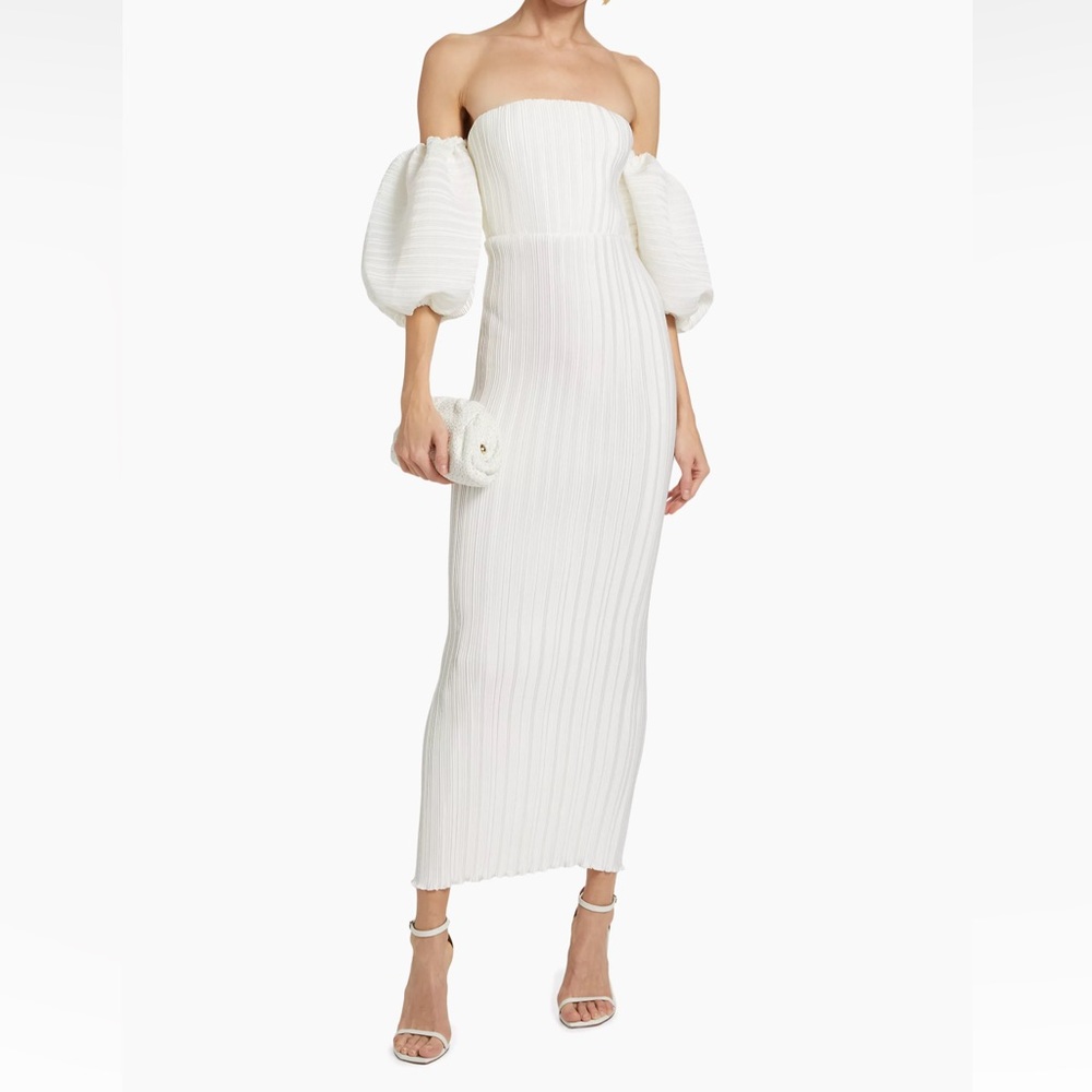 L'Idée Bridal Sirene Puff-Sleeve Gown Size AU 8/US 4 NWT